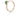 Love Bead - Grüner Achat Ring Gold