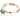 Love Bead - Grüner Achat Ring Gold