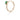 Love Bead - Grüner Achat Ring Gold