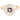 Halo - Morganit-Ring Gold