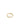 One Love & Stars Thin Ring Gold