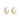 Millie rundes Ohr Gold