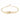 Aero small Armband Gold