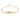 Aero small Armband Gold
