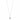 Soap pearl knot pendant neck 45 Silber