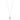 Soap pearl knot pendant neck 45 Silber