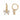 Eira Bow-Ring Ohrringe Gold