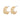 Liddy big pin Ohrringe Gold