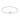 Callie elastisches Perlenarmband Silber