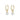 Karan small pendant ring Ohrringe Gold