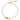 Love Knot Armband Gold 15–19 cm