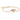 You & Me Armband Gold 15–19 cm