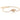 You & Me Armband Gold 15–19 cm