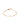 Micro catch a falling star Armband Gold