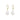 Jackie Silk Hook Ohrringe Gold