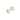 Golden Titanium Brilliance Halo Pearl 8 mm, Weiße Ohrringe