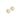 Golden Titanium Brilliance Halo Pearl 8 mm, Weiße Ohrringe