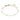 Saint Armband mit Brace in Gold