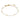 Saint Armband mit Brace in Gold