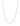 Roof Plain Halsband Silber 39–44 cm