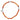 Bear elastische Armschiene orange Silber