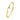 TORUN BANGLE Armband Gold Diamant 0,08 ct Weißgold