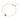 FUSION Armband Gold Weißgold Roségold CENTRE PAVÉ 0.11 CT