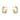 FUSION SMALL Ohrringe Gold Weißgold Roségold PAVÉ 0,08 CT