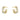 FUSION SMALL Ohrringe Gold Weißgold Roségold PAVÉ 0,08 CT