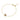 FUSION Armband Gold Weißgold Roségold CENTRE Diamant 0.02 CT