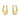 OFFSPRING Goldohrringe