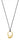 Mercy Halsband, mittel Gold/Schwarz