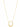 Offspring Halskette, klein 0,04ct Gold