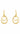 Offspring Ohrringe, klein Gold