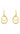 Offspring Ohrringe, klein Gold