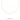 Perlenhalsband Silber Orange 40–45 cm