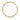 Cubic elastisches Armband Brace schlicht Gold