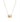 Zodiac Jungfrau Halskette (Gold) 45 cm