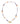 Zodiac Water Pisces Halskette (Gold)