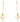 FORGET-ME-KNOT, Torun Ohrringe Gold