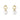 MAGIC Ohrringe Gold PEARL Diamant 0,04 CT