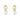 MAGIC Ohrringe Gold PEARL Diamant 0,04 CT