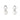 MAGIC Ohrringe Weißgold PEARL Diamant 0,04 CT