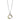 CAROLIN Lange Halskette Gold/Stahl
