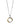 CAROLIN Lange Halskette Gold/Stahl