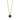 ETTE Gold GREEN Halskette
