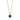 ETTE Gold GREEN Halskette