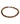 MORRIS (6 mm) Armband Hellbraun