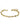 JAMES Breites Armband Gold
