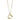 CAROLIN Lange Halskette Gold/Gold